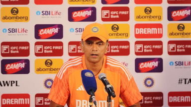 It's nice for the young group to be able to respond like that: Rahul Dravid