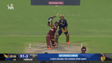 M68: KKR vs LSG – Nicholas Pooran Six