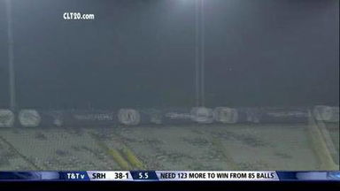 CLT20 2013 M7: T&T vs SRH   –   Super Sixes