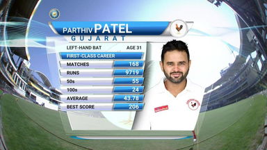 Ranji Trophy Final 2016-17 : Mumbai vs Gujarat - Parthiv Patel's 90