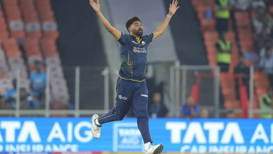 Almost a wicket, then two in two! Siraj's fiery first over