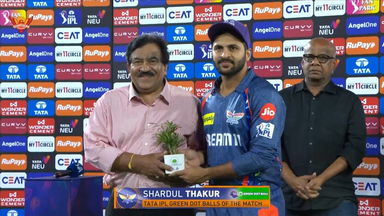IPL 2025 M07: SRH vs LSG - TATA IPL Green Dot Balls of the Match - Shardul Thakur