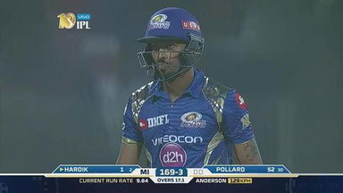 Hardik Pandya's finishing touch