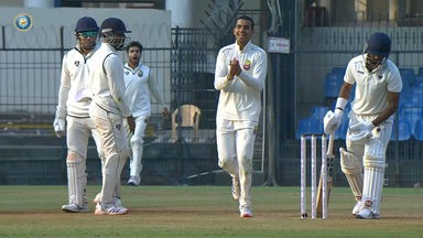 Ranji Trophy 2023/24, Madhya Pradesh vs Delhi: Hrithik Shokeen shines with 4/61
