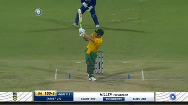 IND vs SA 2022, 1ST T20I: David Miller Six