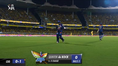 M39: CSK vs LSG – Quinton De Kock Wicket