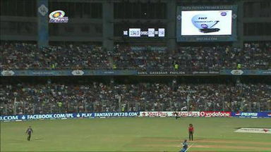 M53: MI vs KKR – Kieron Pollard Wicket