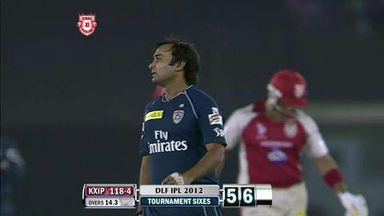 Match 61 KXIP vs DC – Hussey's 2nd Six