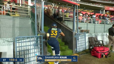 IPL 2026 M04: PBKS vs GT - Shahrukh Khan Wicket