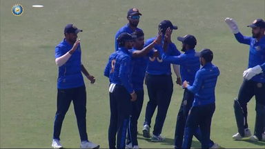 SMAT 2023, Haryana vs Hyderabad: Fall of Wickets