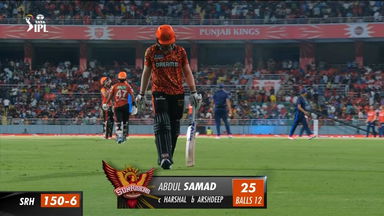 M23: PBKS vs SRH – Abdul Samad Wicket