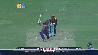 M44: SRH vs RPS –  Ben Stokes Six