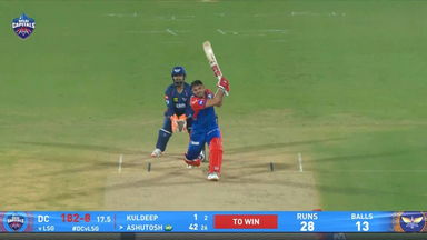 IPL 2025 M04: DC vs LSG - Ashutosh Sharma Six