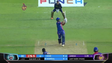 M19: KKR vs DC – Shardul Thakur Six