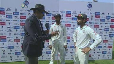 IND vs AUS 2017 - 2nd Test, Day 4 : C Pujara & Ajinkya Rahane Interview
