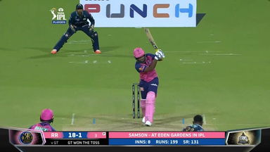 Q1: GT vs RR – Sanju Samson Six