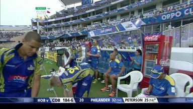 CLT20 2014 M6: COB vs HOB  –   Highlights