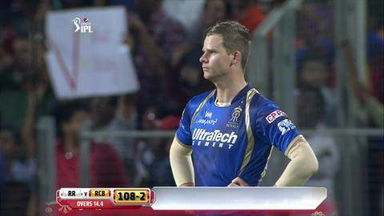 M58: RCB vs RR – AB de Villiers Six