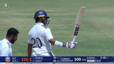 Duleep Trophy 2026 SF2, SZ vs NZ: Ayush Doseja steadies the ship with 52(76)