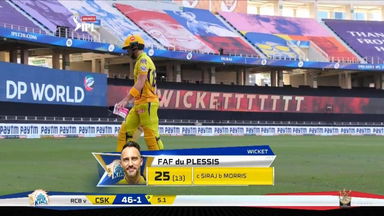 M44: RCB vs CSK – Faf du Plessis Wicket