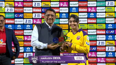 Player of the Match: Match 8, Mumbai Indians vs UP Warriorz, WPL 2026: Harleen Deol