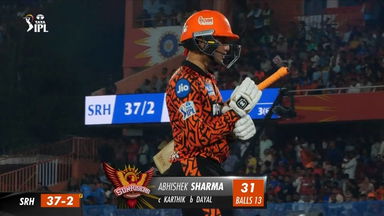 M41: SRH vs RCB – Abhishek Sharma Wicket
