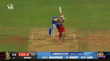 M25: MI vs RCB – Faf Du Plessis Six