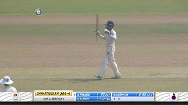 Amandeep Khare's superb 156* against Delhi