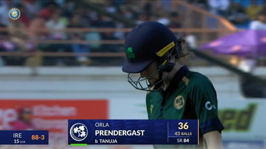 IND-W vs IRE-W 2025, 3rd ODI: Orla Prendergast Wicket