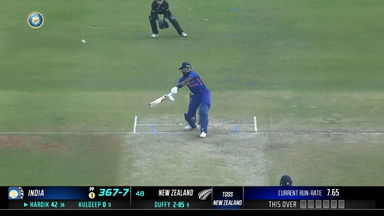 IND vs  NZ 2023, 3RD ODI: Hardik Pandya  Six