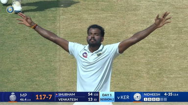 Ranji Trophy 2025, Kerala vs Madhya Pradesh, Day 1: Match Highlights
