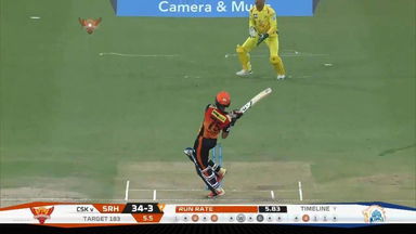 M20: SRH vs CSK –  Shakib Al Hasan Six