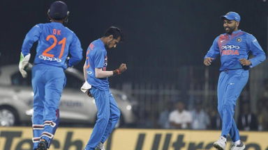 IND vs WI 2018, 3rd T20I: Fall of wickets