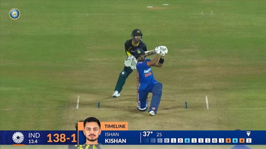 IND vs AUS 2023-24, 2ND T20I: Ruturaj Gaikwad Six