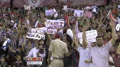 Match 25 KXIP vs RCB – Tiwary's Wicket