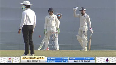 Shashank Singh's 122 (177) versus Delhi