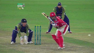 M17: KXIP vs COB –  Wriddhiman Saha Six