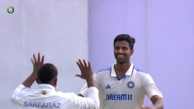 Maiden Test Fifer: Washington Sundar gets his maiden five-wicket haul in style