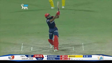 M52: DD vs CSK – Vijay Shankar Six