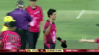 M3: CSK vs SYD – Mahesh c Lumb b Starc