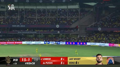 M24: RCB vs CSK – Fall of Wickets