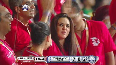 M60: KKR vs KXIP – Wriddhiman Saha Six