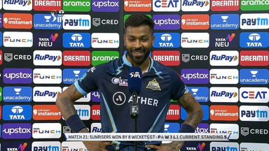 M21: SRH vs GT – Hardik Pandya Interview