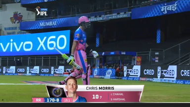 M16: RCB vs RR – Chris Morris Wicket