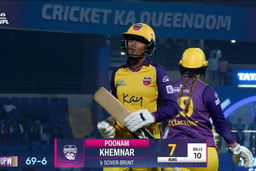 M14 - UPW vs MI: Poonam Khemnar Wicket