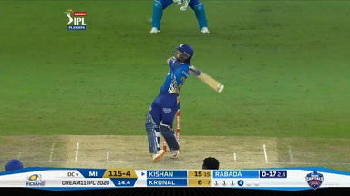 Q1: MI vs DC – Ishan Kishan Six