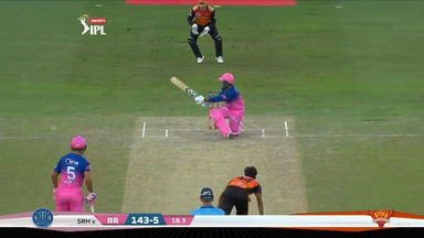 M26: SRH vs RR – Rahul Tewatia Six