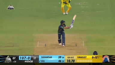 M59: GT vs CSK – Shubman Gill Six