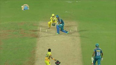 M19: CSK vs PWI – Aaron Finch Wicket