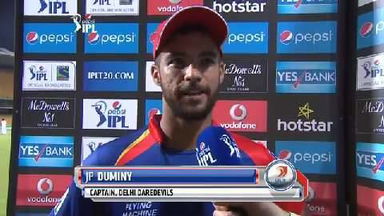 M2: CSK vs DD – JP Duminy Interview
